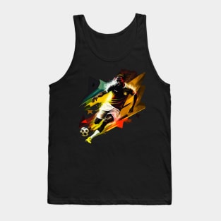 Ghana Soccer Quality Art Design Tank Top